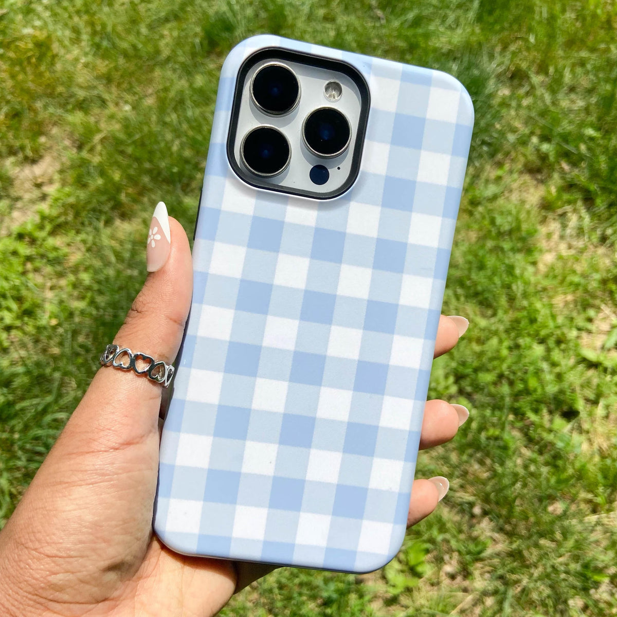 Gingham Phone Case: Preppy Cute Styles