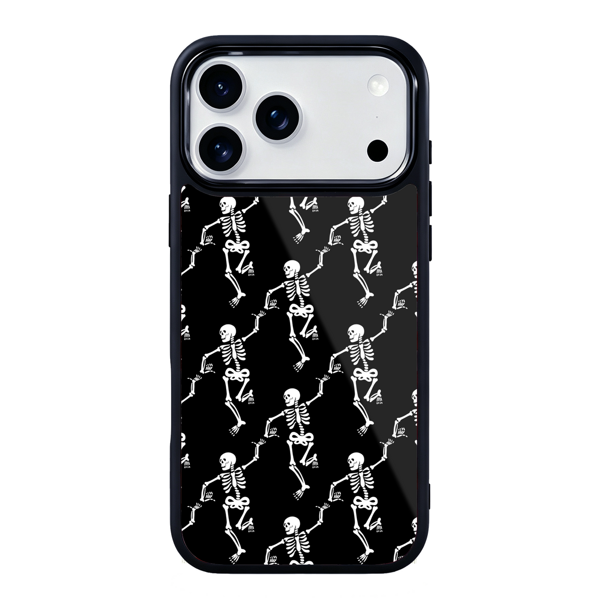 Skeleton Squad Magsafe Cute Phone Cases - Glaze Finish With Shimmer Accent