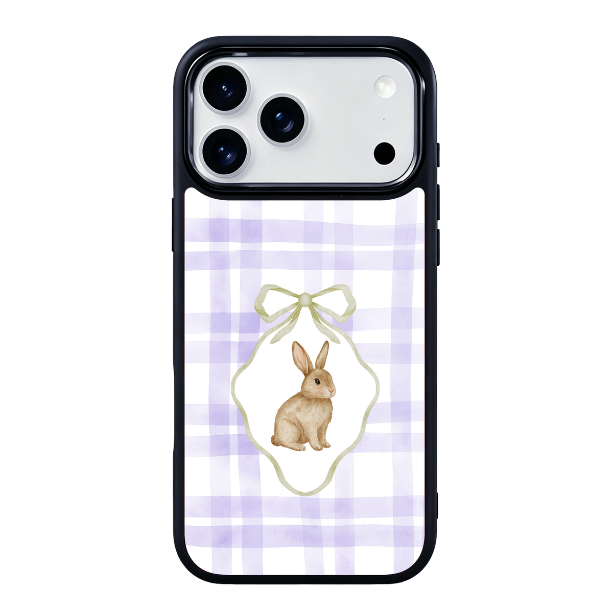 Bunny Bliss Magsafe Cute Phone Cases - Glaze Finish With Shimmer Accent