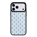 Mocha Dots Magsafe Cute Phone Cases - Glaze Finish With Shimmer Accent