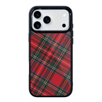 Holiday Flannel Magsafe Cute Phone Cases - Glaze Finish With Shimmer Accent