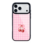 Cherry Darling Magsafe Cute Phone Cases - Glaze Finish With Shimmer Accents