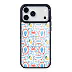 Mediterranean Market Magsafe Cute Phone Cases - Glaze Finish With Shimmer Accents