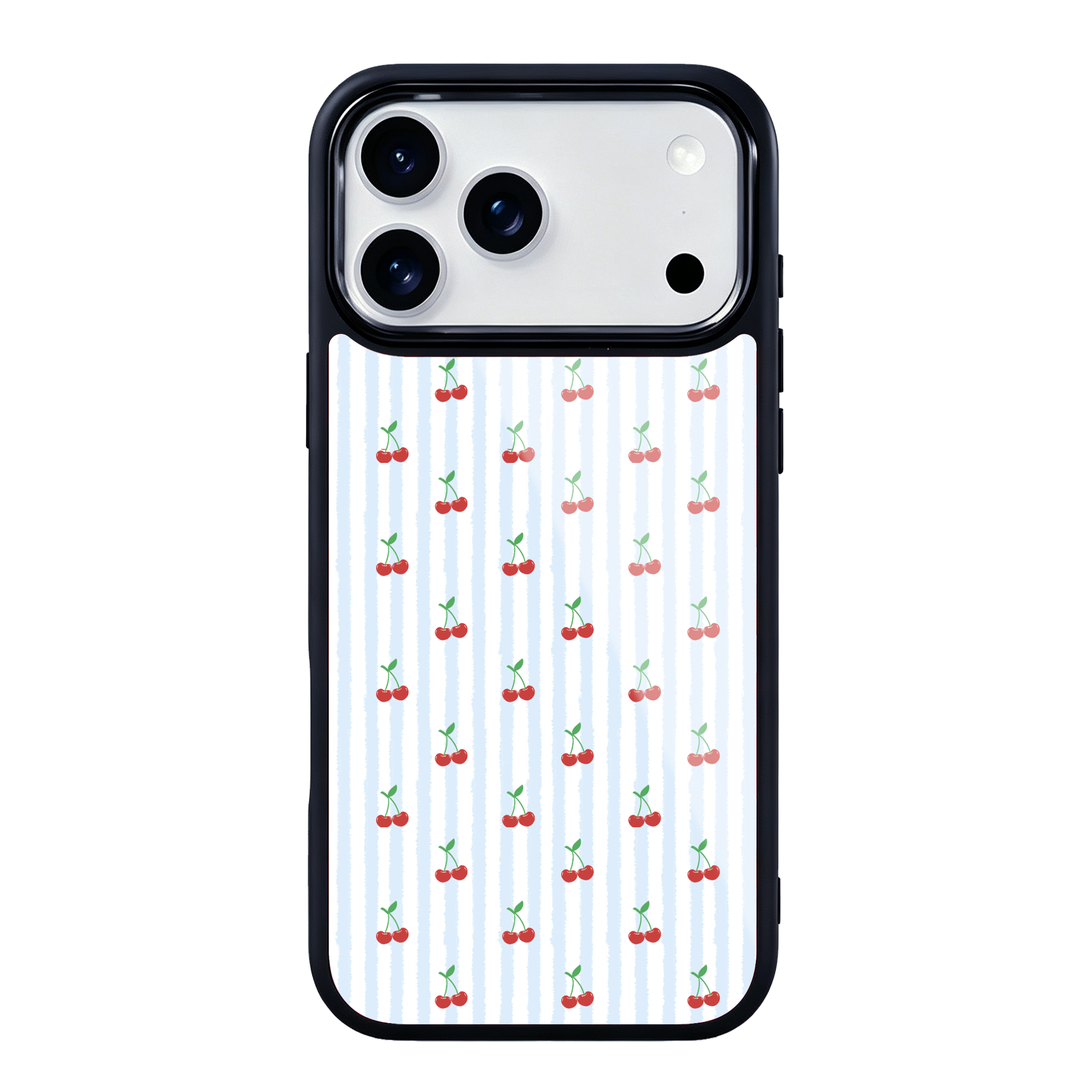 Cherry Lane Magsafe Cute Phone Cases - Glaze Finish With Shimmer Accents
