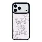 Dare Magsafe Cute Phone Cases - Glaze Finish With Shimmer Accent