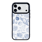 Blue Tide Magsafe Cute Phone Cases - Glaze Finish With Shimmer Accent