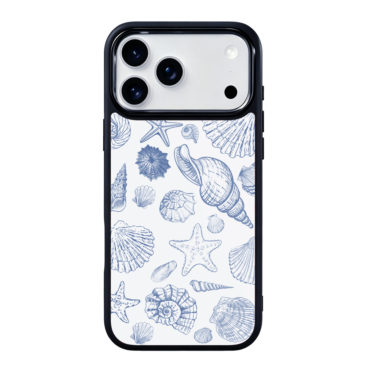 Blue Tide Magsafe Cute Phone Cases - Glaze Finish With Shimmer Accent
