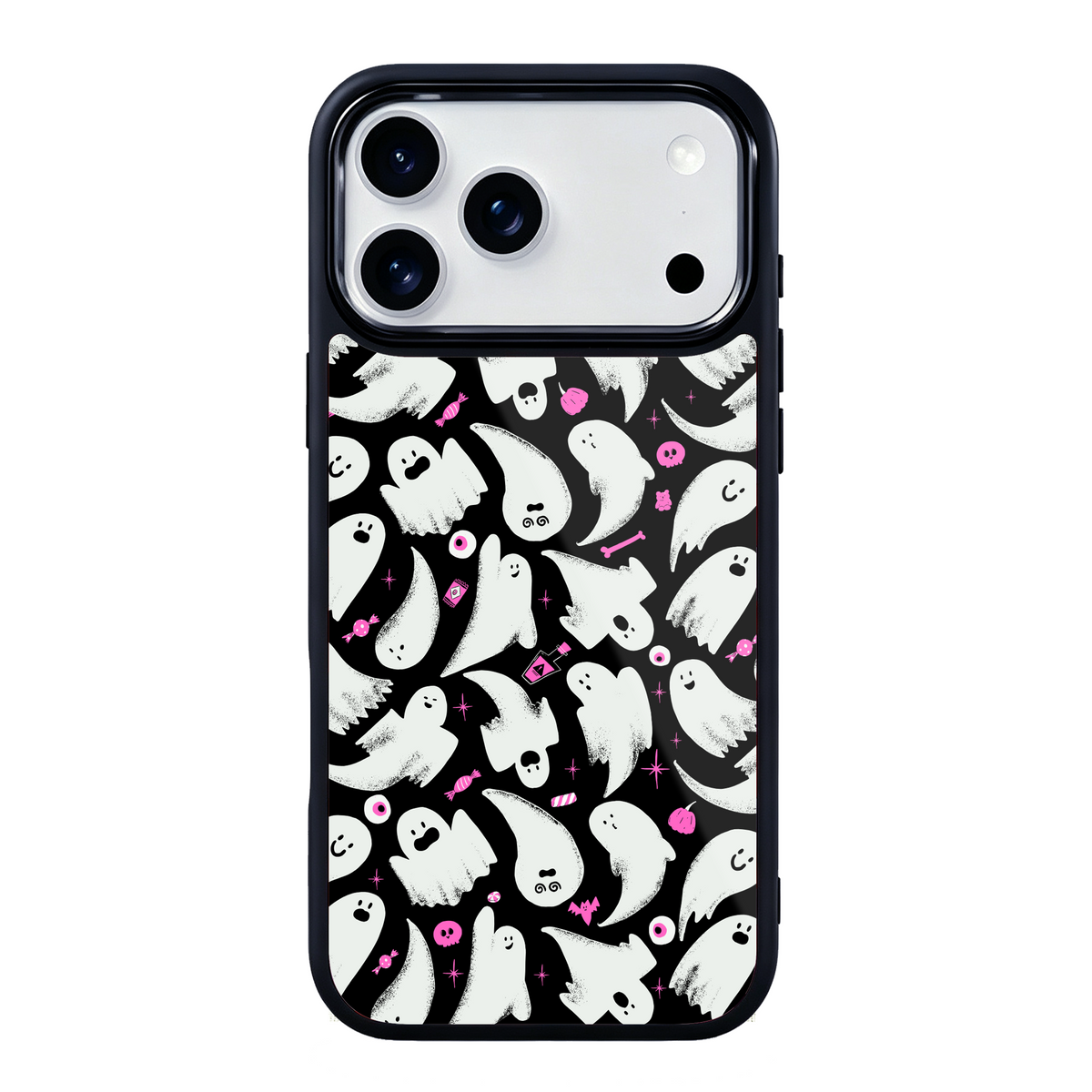 Ghost Party Magsafe Cute Phone Cases - Glaze Finish With Shimmer Accent