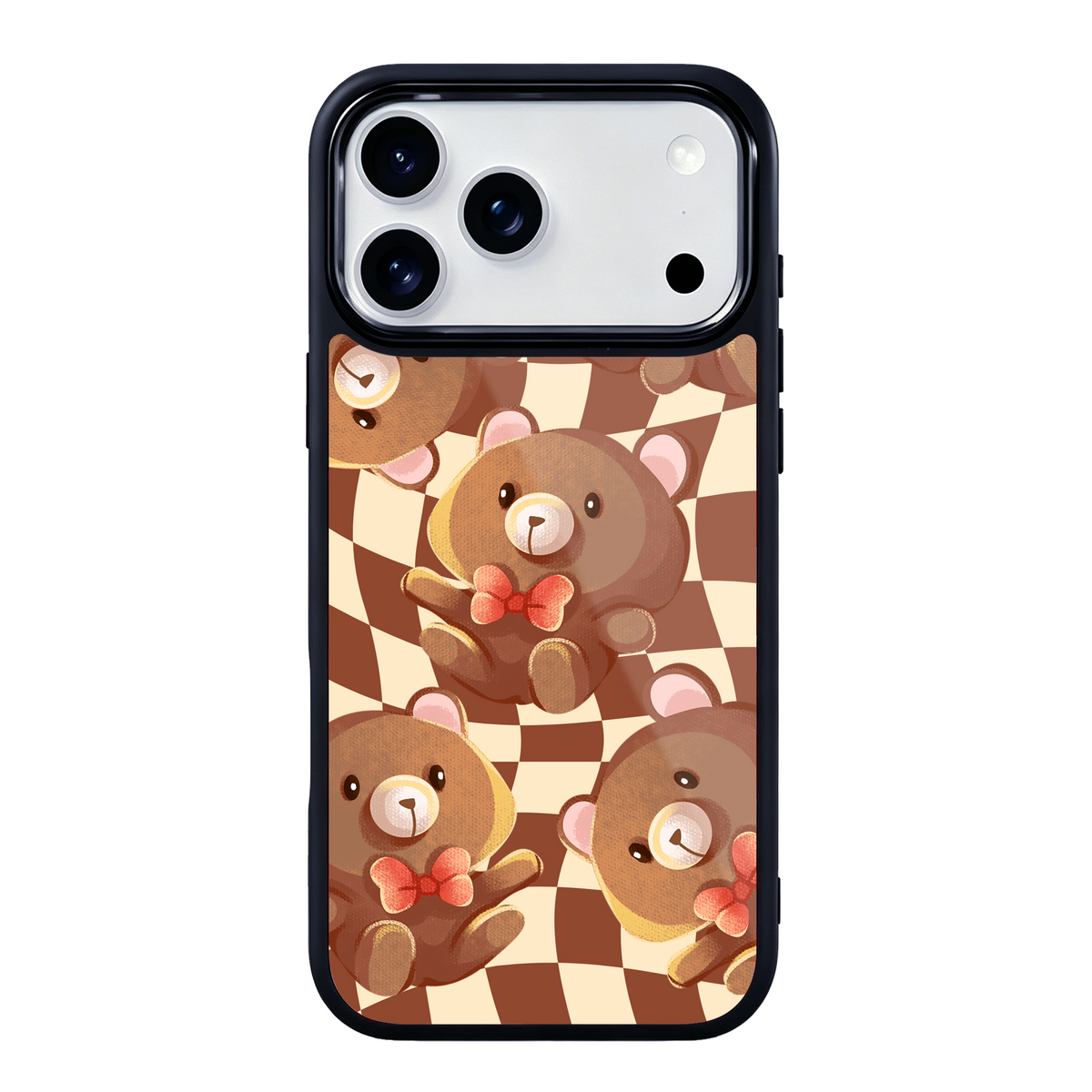 Dreamland Bears Magsafe Cute Phone Cases - Glaze Finish With Shimmer Accent
