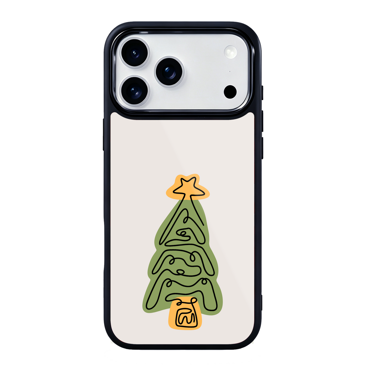 Little Evergreen Magsafe Cute Phone Cases - Glaze Finish With Shimmer Accent
