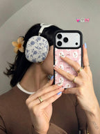 Lucky Duck Magsafe Cute Phone Cases - Glaze Finish With Shimmer Accents