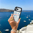 Summer Vibes Magsafe Cute Phone Cases - Glaze Finish With Shimmer Accents