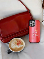 Golden Thoughts Magsafe Cute Phone Cases - Glaze Finish With Shimmer Accents