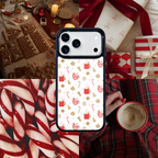 Holiday Sips Magsafe Cute Phone Cases - Glaze Finish With Shimmer Accent