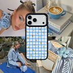 Joy in Blue Magsafe Cute Phone Cases - Glaze Finish With Shimmer Accents