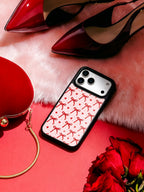 The Love Edit Magsafe Cute Phone Cases - Glaze Finish With Shimmer Accents