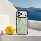 Amalfi Escape Magsafe Cute Phone Cases - Glaze Finish With Shimmer Accents