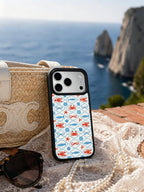 Coastal Feast Magsafe Cute Phone Cases - Glaze Finish With Shimmer Accents