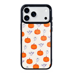 Pumpkin Boo Magsafe Cute Phone Cases - Glaze Finish With Shimmer Accent