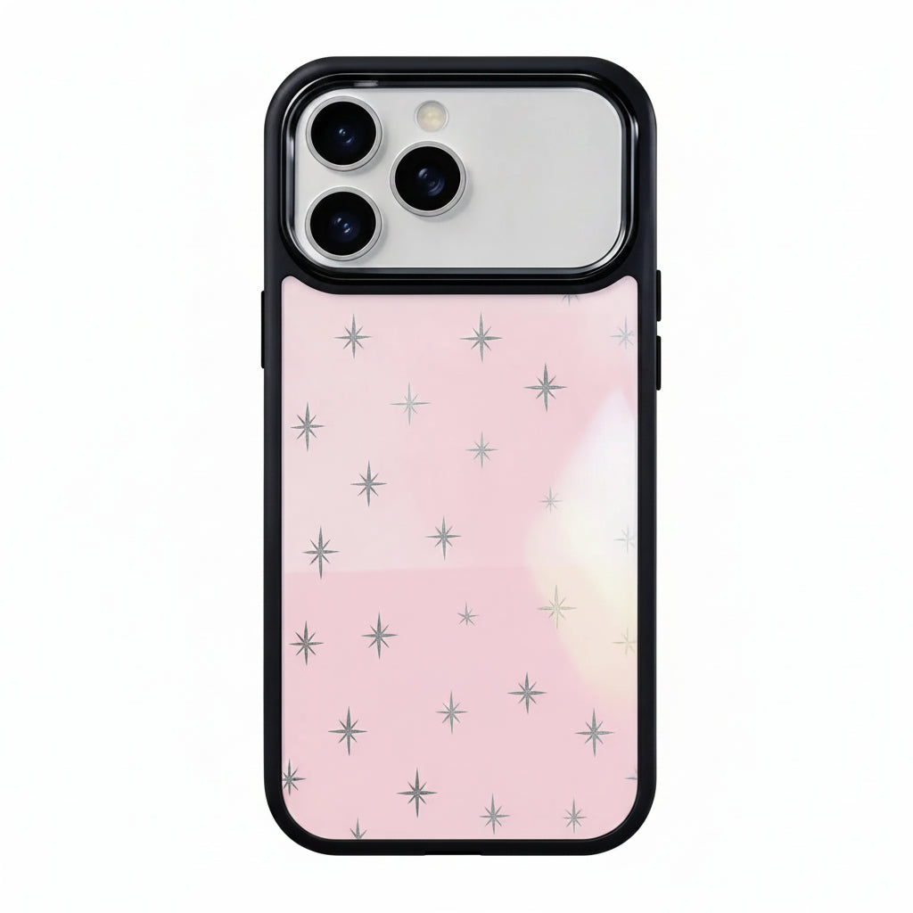 Pink Aura Magsafe Cute Phone Cases - Glaze Finish With Shimmer Accents