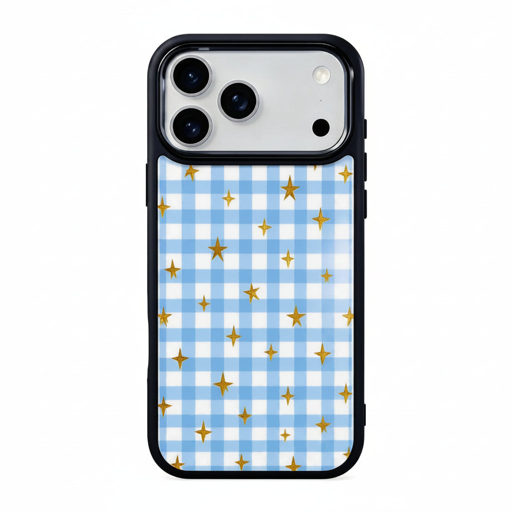 Joy in Blue Magsafe Cute Phone Cases - Glaze Finish With Shimmer Accents