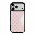 Bow Edit Magsafe Cute Phone Cases - Glaze Finish With Shimmer Accents