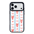 Red Lobster Magsafe Cute Phone Cases - Glaze Finish With Shimmer Accent