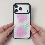 Strawberry Ice Cream Magsafe Cute Phone Cases - Glaze Finish With Shimmer Accents
