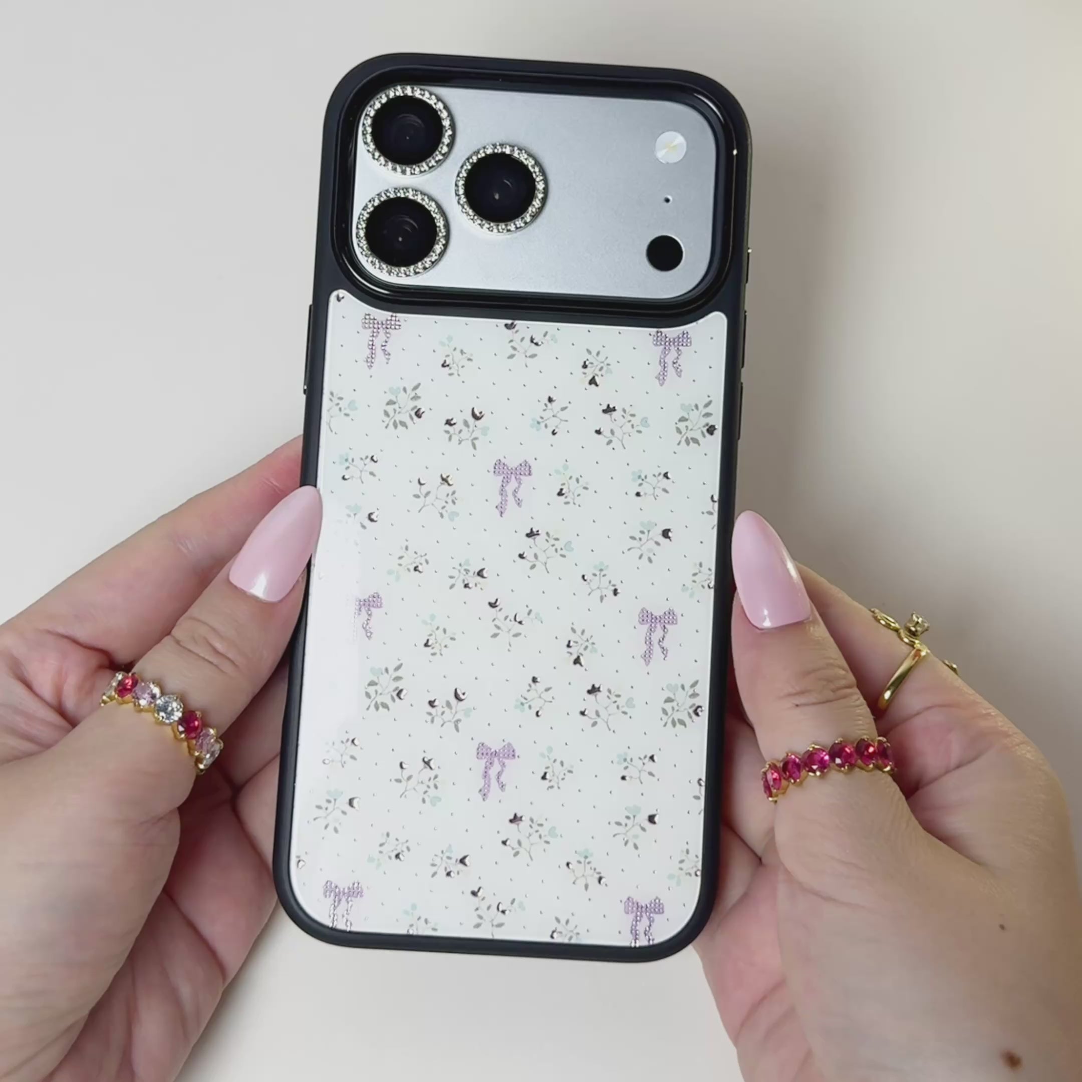 Sunday Picnic Magsafe Cute Phone Cases - Glaze Finish With Shimmer Accents