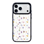 Petal Poetry Magsafe Cute Phone Cases - Glaze Finish With Shimmer Accents