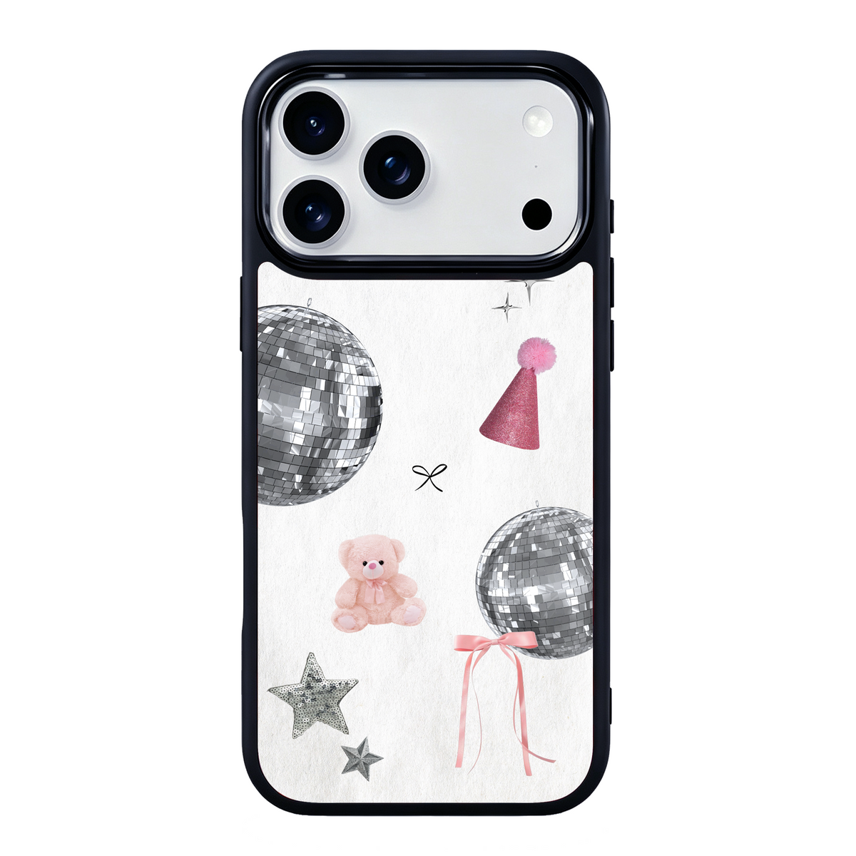 Party Girl Magsafe Cute Phone Cases - Glaze Finish With Shimmer Accent