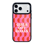 Girls Got Goals Magsafe Cute Phone Cases - Glaze Finish With Shimmer Accent